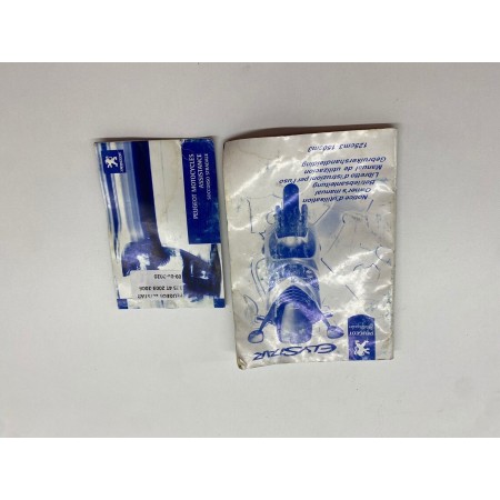 MANUEL DU PROPRIÉTAIRE PEUGEOT ELYSTAR 125 2003-2006