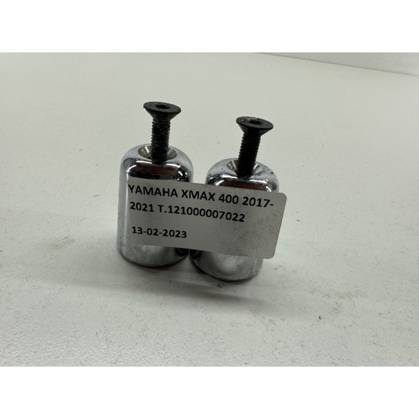 COPPIA BILANCERI CONTRAPPESI MANUBRIO DX SX YAMAHA XMAX X-MAX 400 ABS 2018-2022