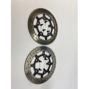 PAIR OF FRONT BRAKE DISCS KYMCO MY ROAD 700 I 2012-2017