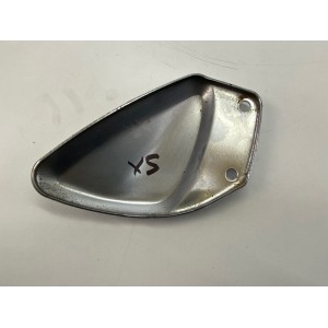 VERCHROMTE LINKE PEDALABDECKUNG FLANSCH SUZUKI GSX F GSXF 600 1998-2006 2