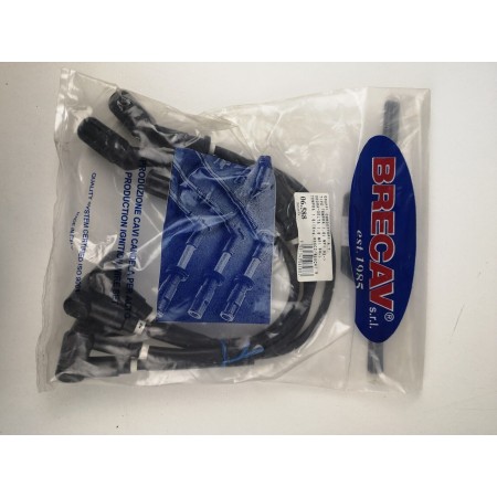 SATZ ZÜNDKERZENKABEL SATZ BRECAV 06.588 FIAT TYP TEMPRA DEDRA DELTA 1.8