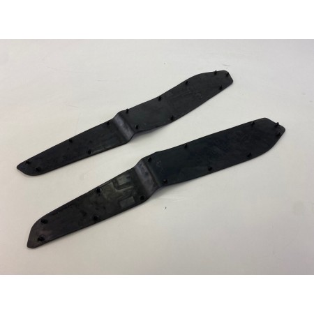 PAIRE DE CACHES PIEDS KYMCO XCITING 250 2005-2008