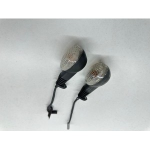 COPPIA PEDALINE POSTERIORI PASSEGGERO DX SX YAMAHA MT-03 MT03 660 2006-2014