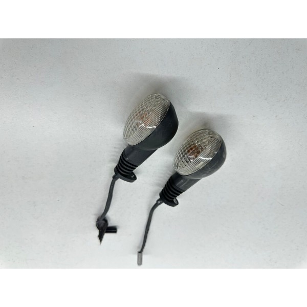 COPPIA PEDALINE POSTERIORI PASSEGGERO DX SX YAMAHA MT-03 MT03 660 2006-2014