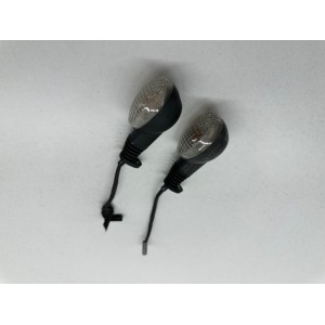 COPPIA PEDALINE POSTERIORI PASSEGGERO DX SX YAMAHA MT-03 MT03 660 2006-2014 2