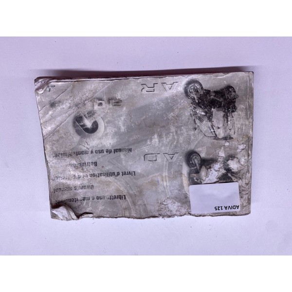 BENELLI SYM ADIVA AD 125 2008-2015 MANUEL DU PROPRIÉTAIRE