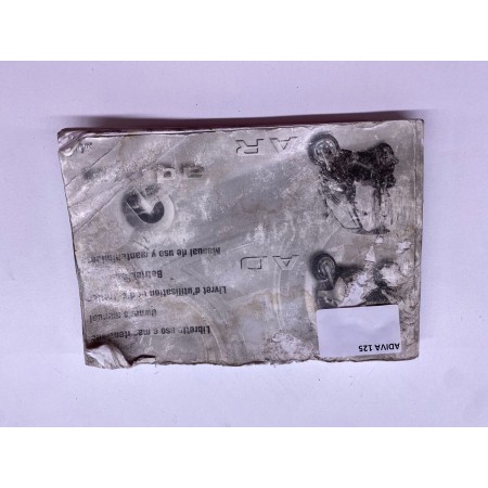 MANUAL DEL PROPIETARIO BENELLI SYM ADIVA AD 125 2008-2015