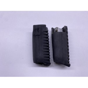 COPPIA PEDANE PEDALINE PASSEGGERO POSTERIORE APRILIA LEONARDO 125 150 4T 2