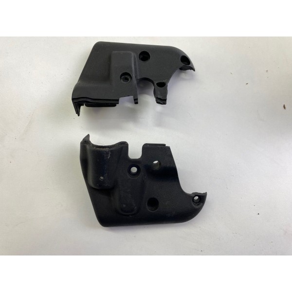 BLACK HANDLEBAR PLASTICS RIGHT LEFT APRILIA SCARABEO 125 2007-2012