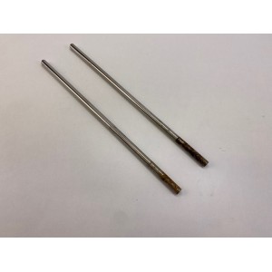 BARRES DE SUPPORT DE PARE-BRISE CHROMÉES APRILIA SCARABEO 125 2007 2008 2012