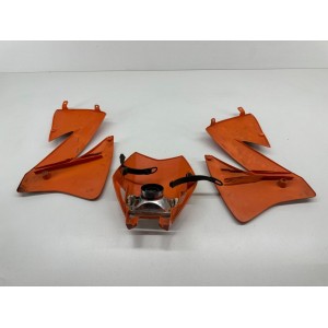 FAIRING KIT FRONT RIGHT SIDE PANEL KTM EXC 125 2T 2002 ENGINE 503 2