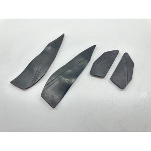 JUEGO DE 4 ALFOMBRILLAS DERECHA IZQUIERDA YAMAHA XMAX 300 X-MAX 300 2017-2020