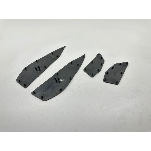 KIT 4 TAPPETTINI PEDANA DX SX YAMAHA XMAX 300 X-MAX 300 2017-2020