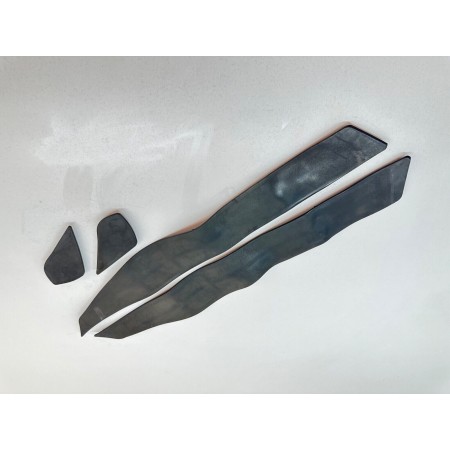 TAPPETTINI TAPPETTO GOMMA PEDANA DX SX YAMAHA MAJESTY 400 2009-2014