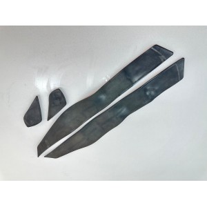 TAPPETTINI TAPPETTO GOMMA PEDANA DX SX YAMAHA MAJESTY 400 2009-2014 2