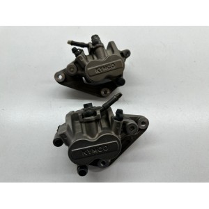 COPPIA PINZE FRENO ANTERIORI DX SX PASTIGLIE OK KYMCO XCITING 250 2005-2006
