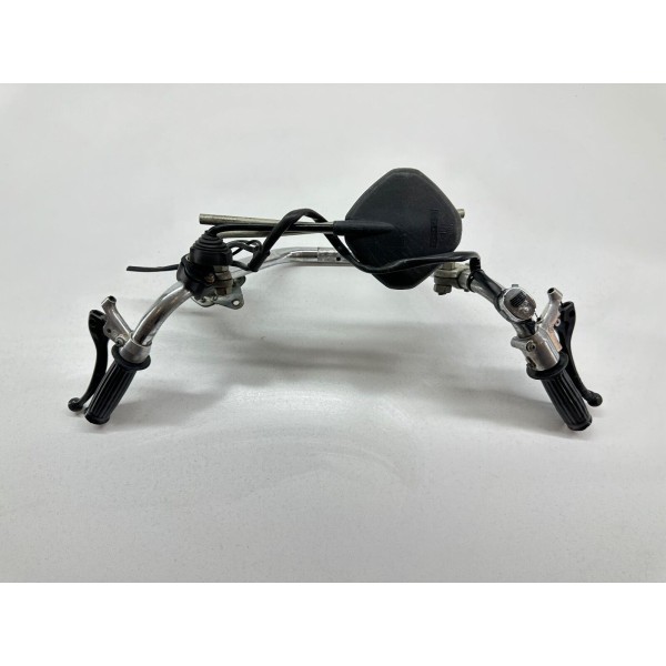 MANUBRIO CON COMANDI E LEVA FRENO ACCELERATORE LEM PRATIKAL 50