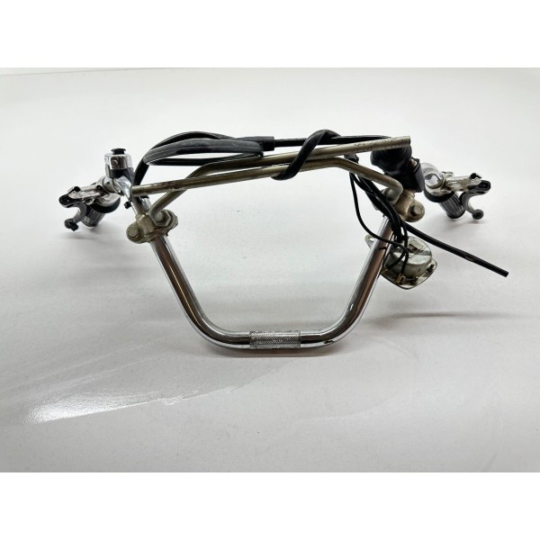 HANDLEBAR WITH CONTROLS AND ACCELERATOR BRAKE LEVER LEM PRATIKAL 50