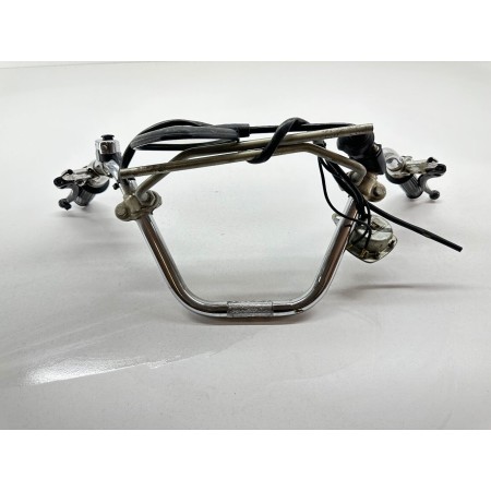 HANDLEBAR WITH CONTROLS AND ACCELERATOR BRAKE LEVER LEM PRATIKAL 50