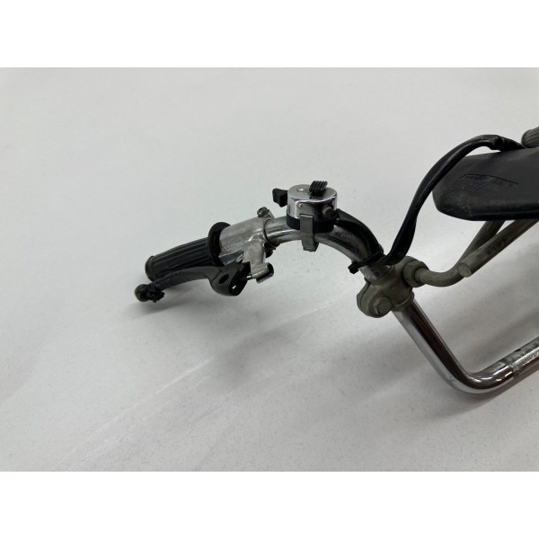 MANUBRIO CON COMANDI E LEVA FRENO ACCELERATORE LEM PRATIKAL 50