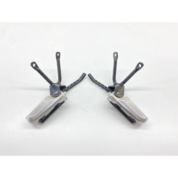 COPPIA PEDALINE POSTERIORI DX SX PASSEGGERO HONDA PCX 125 2009-2013