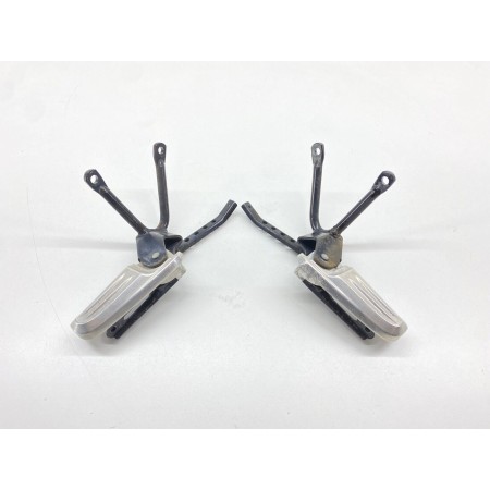 COPPIA PEDALINE POSTERIORI DX SX PASSEGGERO HONDA PCX 125 2009-2013