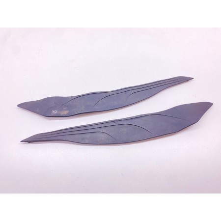 COPPIA TAPPETTINI PEDANA POGGIA PIEDI DX SX HONDA PCX 125 2009-2013