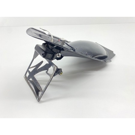 KAWASAKI ER-6N SUPPORT DE PLAQUE D'IMMATRICULATION KIT CARÉNAGE RACING 2006-2009