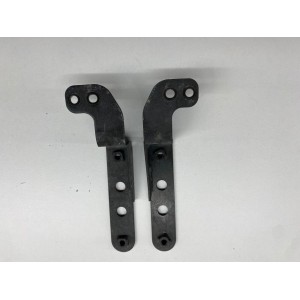 PAIRE DE SUPPORTS DE GARDE-BOUE AVANT KAWASAKI ER-6N 2006-2009 2