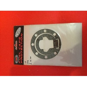 Adhesive carbon look real carbon Suzuki tank cap for 7-hole caps