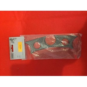 ADHESIVE STIKERS CARBON LOOK STEERING PLATE FZRV 1000