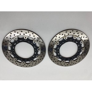 KIT PAAR VORDERE BREMSSCHEIBEN RECHTS LINKS YAMAHA BT 1100 BULLDOG 2002-2006 2