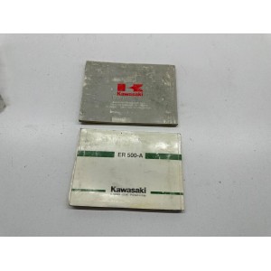 LIBRETTOP USO E MANUTENZIONE KAWASAKI ER5 500 2000-2005 ER 500-A 2