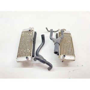 KÜHLERBAUSATZ RECHTS LINKS GUMMISCHLÄUCHE HUSQVARNA CR 125 1997-1998-2006 2