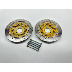 PAAR VORDERRADBREMSSCHEIBEN HONDA VF 750 F RC15 VF750F 1982-1989