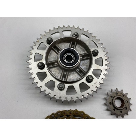 KIT CATENA CORONA PIGNONE HONDA CBR 600 F SPORT 600F 2001-2006