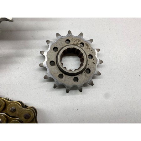 KIT CATENA CORONA PIGNONE HONDA CBR 600 F SPORT 600F 2001-2006