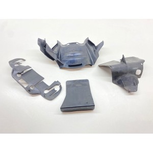 GUMMI MOTORABDECKUNG STAUBSCHUTZHAUBE YAMAHA FZ6 FAZER 600 2002-2004 J4T095