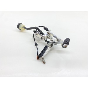 PEDANA PILOTA DESTRA DX FRENO POSTERIORE YAMAHA FZ6 FAZER 600 2002-2004 J4T095