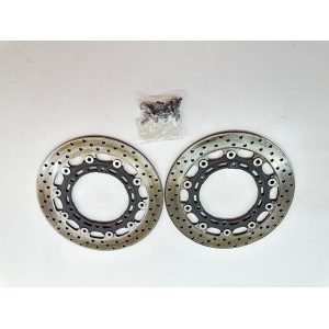 PAIR OF FRONT BRAKE DISCS YAMAHA YZF 600 R THUNDERCAT 600 1997-2003