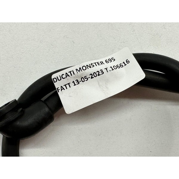 TUBO IN GOMMA SFIATO DUCATI MONSTER 695 2006 2007 2008