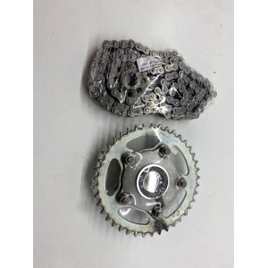 KIT CATENA CORONA PIGNONE APRILIA SL FACO 1000 1998-2004