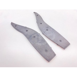 COPPIA TAPPETTINI POGGIA PIEDI DX S GILERA NEXUS 250 300 500 2003-2005 2006-2012