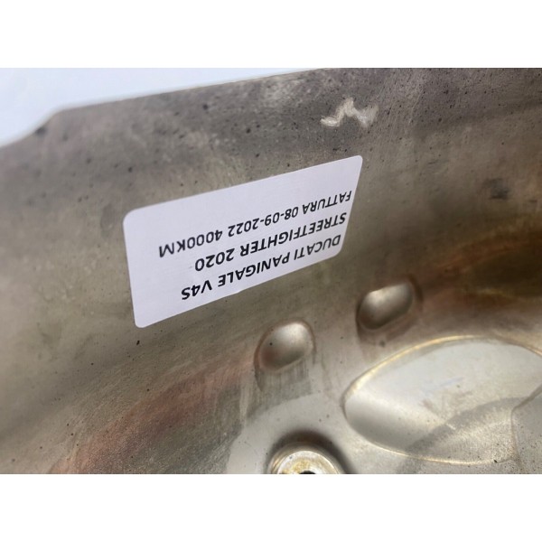 COVER COLLETTORE DI SCARICO CARBONIO DUCATI PANIGALE STREETFIGHTER V4S 2020