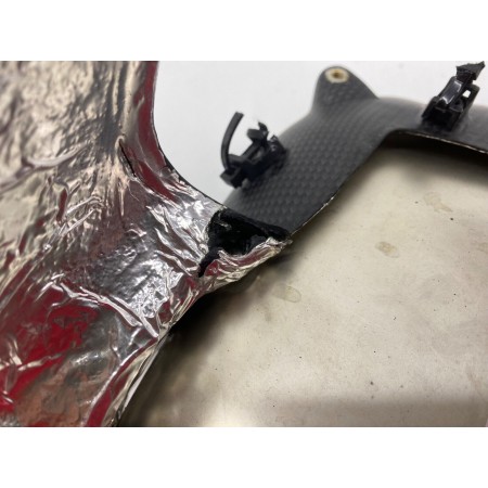 COVER COLLETTORE DI SCARICO CARBONIO DUCATI PANIGALE STREETFIGHTER V4S 2020