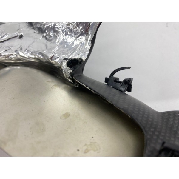 COVER COLLETTORE DI SCARICO CARBONIO DUCATI PANIGALE STREETFIGHTER V4S 2020