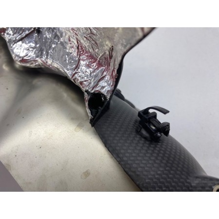 COVER COLLETTORE DI SCARICO CARBONIO DUCATI PANIGALE STREETFIGHTER V4S 2020