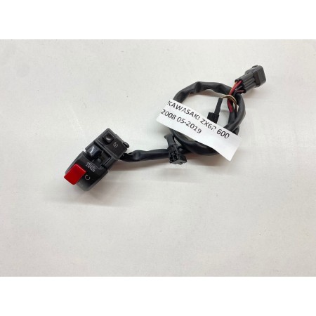 BLOCHETTO DEVIOLUCI COMMUTATORE DESTRO DX KAWASAKI ZX-6R NINJA 600 2007-2008
