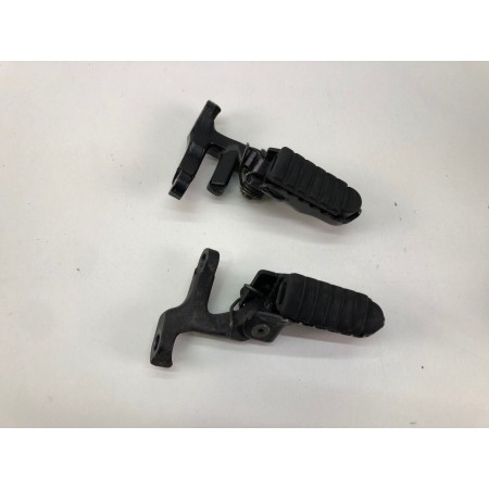 PAIRE DE REPOSE-PIEDS DROITE GAUCHE HONDA XLR 125 R 1998-2002
