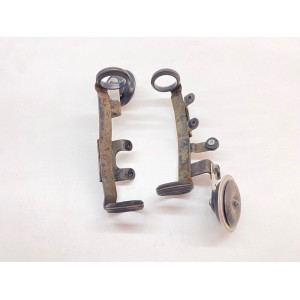 PAIRE DE SUPPORTS DE KLAXON AVANT SUZUKI GSX 750 1998-2003 NAKED